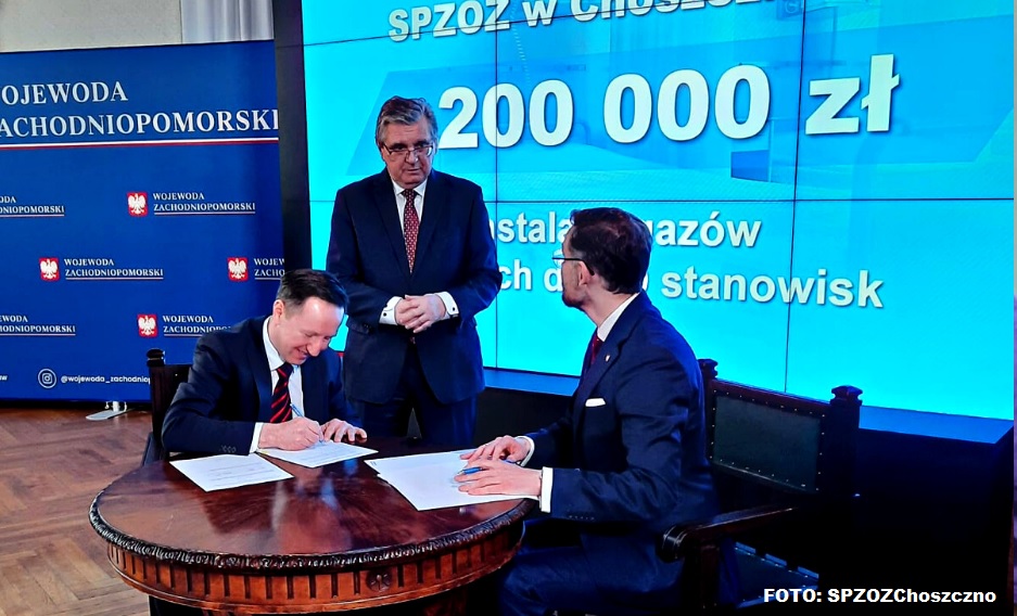 Ponad 12,1 mln złotych dla szpitali w województwie zachodniopomorskim - 200 tys. dla Choszczna! 