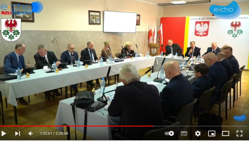 Burzliwa dyskuja na ostatniej sesji powiatu choszczeńskiego 