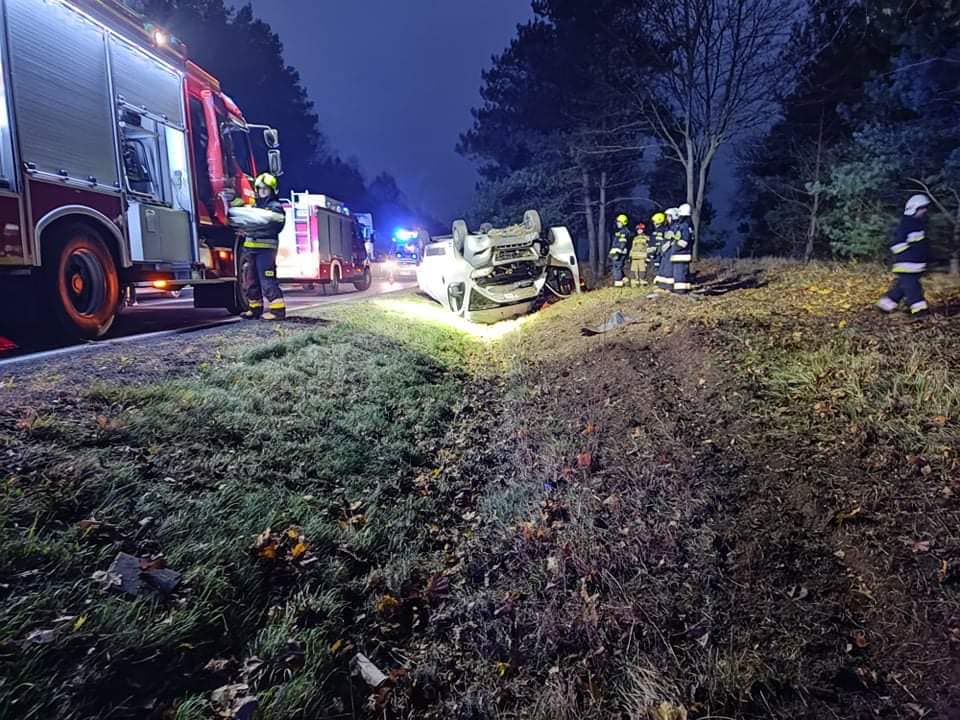 Dwa poważne wypadki na DK-10 | FOTO