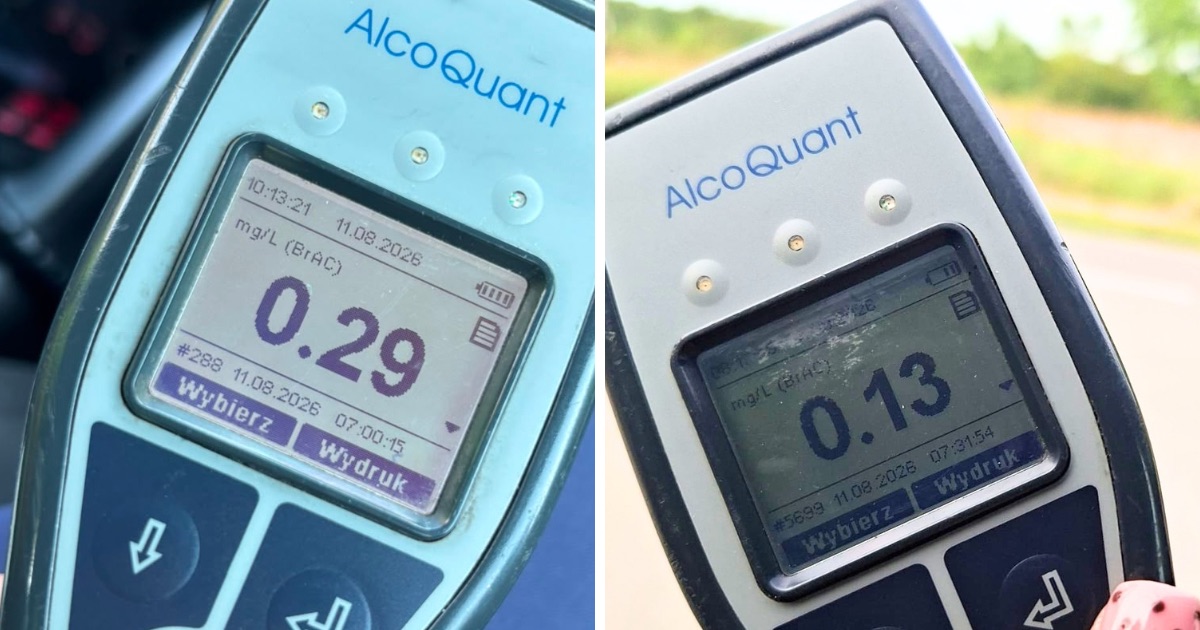Policyjne kontrole na drogach powiatu choszczeńskiego w ramach akcji „Alkohol i narkotyki”. Zatrzymano nietrzeźwych kierowców