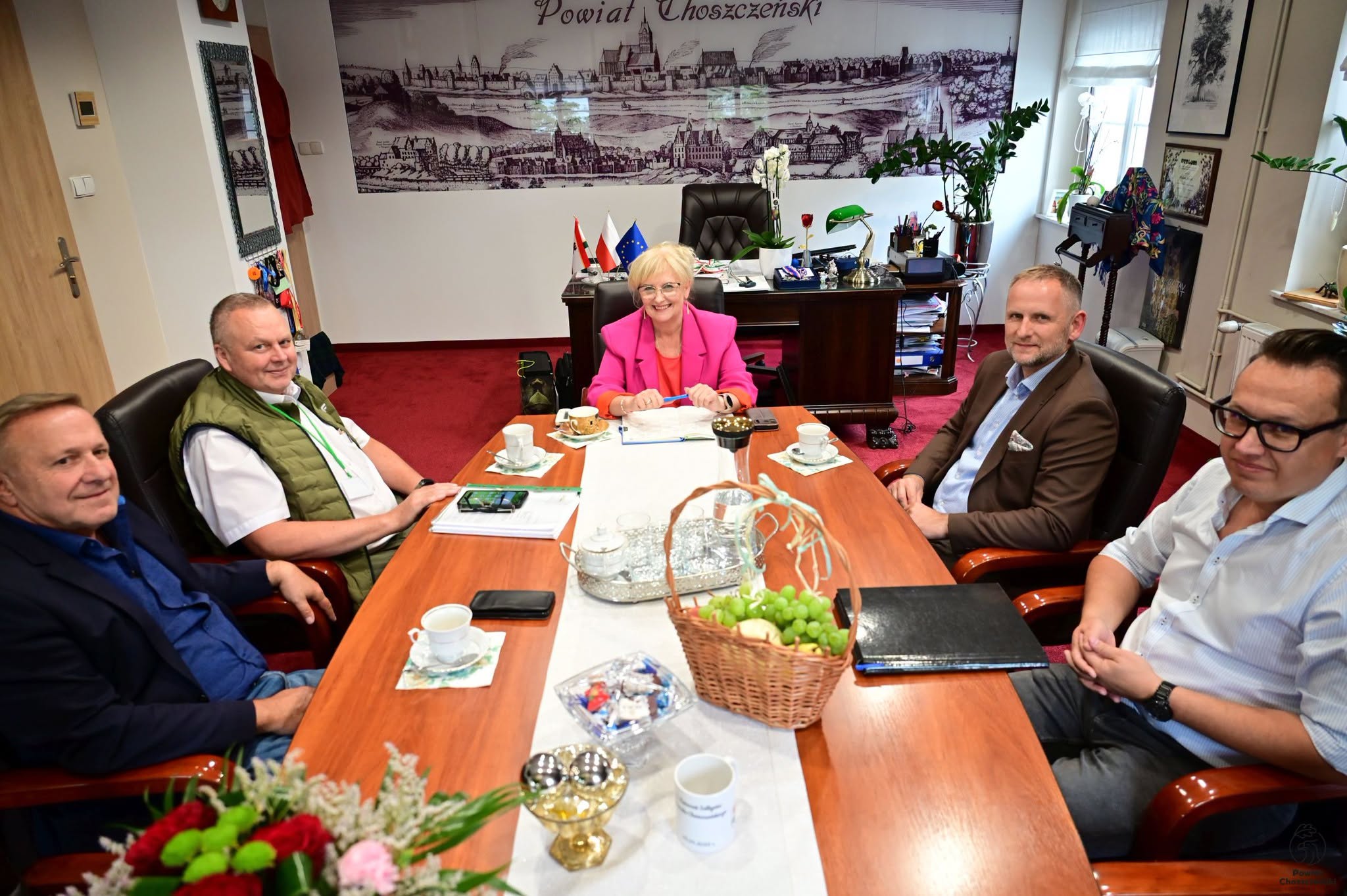 Większe możliwości rozwoju regionu. Spotkanie władz Powiatu Choszczeńskiego z przedstawicielami KOWR