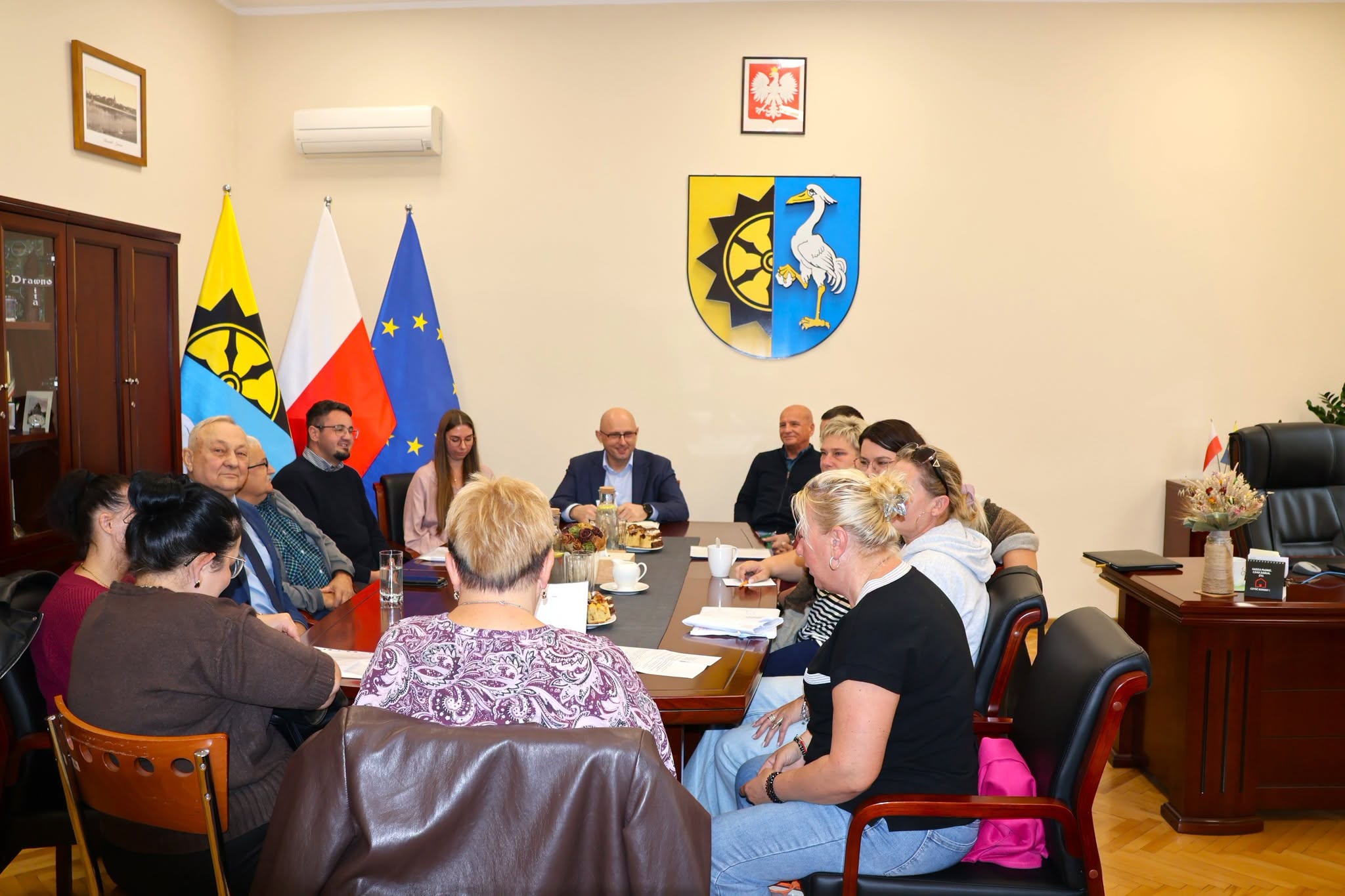 Drawno - Burmistrz i sołtysi rozmawiali o wyzwaniach lokalnych społeczności