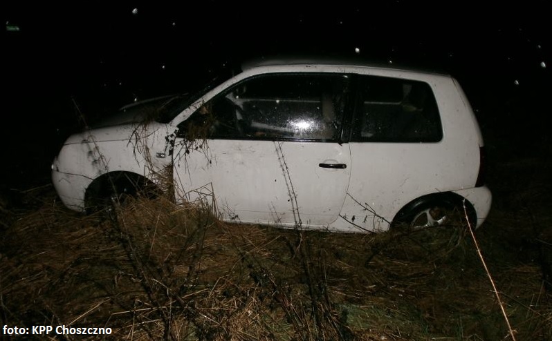 Wypadek między Choszcznem a S.Klukomiem. Policja poszukuje sprawcy... 
