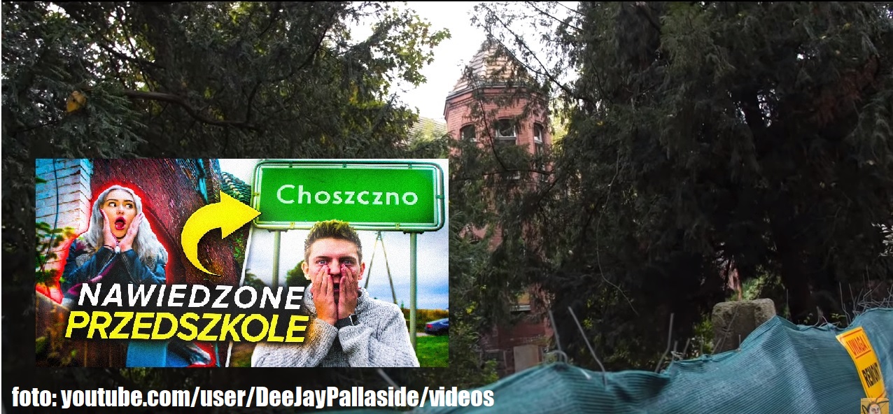 Znany YouTuber odwiedza opuszczone przedszkole w Choszcznie