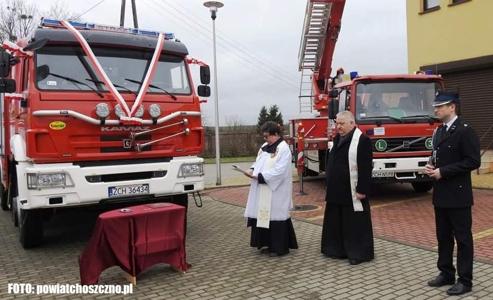  OSP Drawno ma nowy nowoczesny wóz strażacki [FOTO]