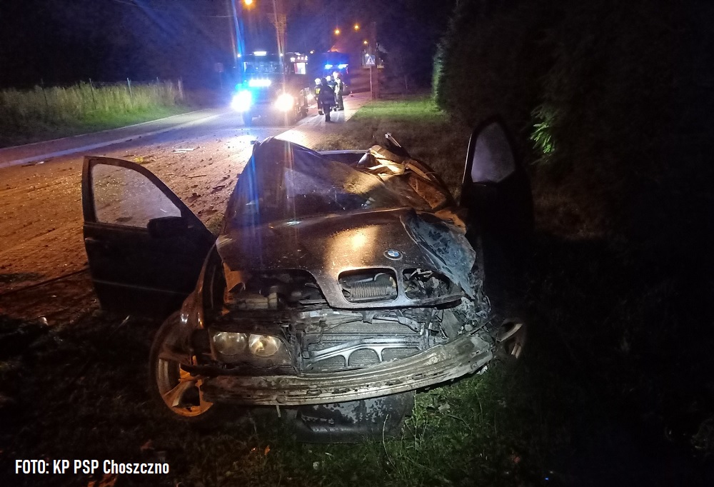 Wypadek w Drawnie. Sprawca zdarzenia oddalił się z miejsca...