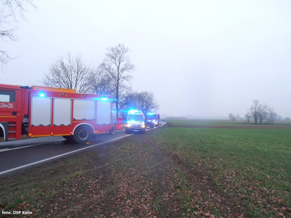 Tragiczny wypadek pod Dolicami. Zmarła kierująca 49-letnia kobieta 