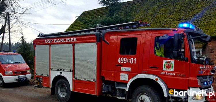 Tragedia w Żydowie koło Pełczyc - strażacy znaleźli ciało mężczyzny 