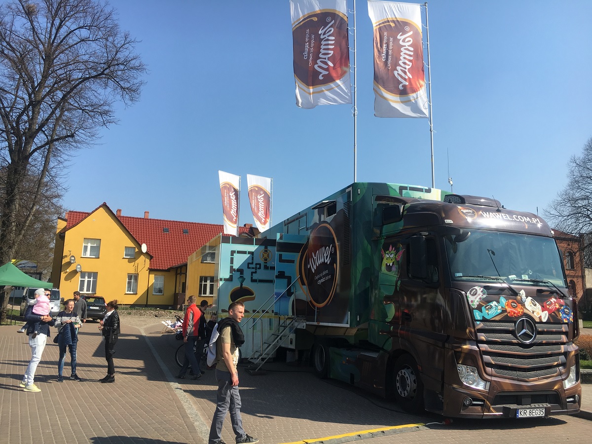 Słodki Wawel Truck podbił serca mieszkańców Drawna i nie tylko [FOTO]