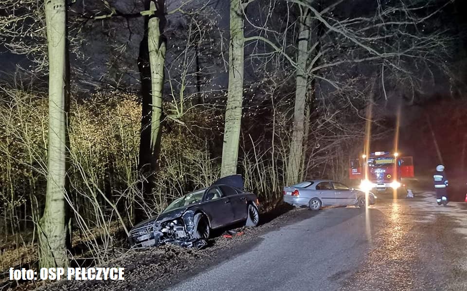 Wypadek na drodze Pełczyce-Sułkowo [FOTO]